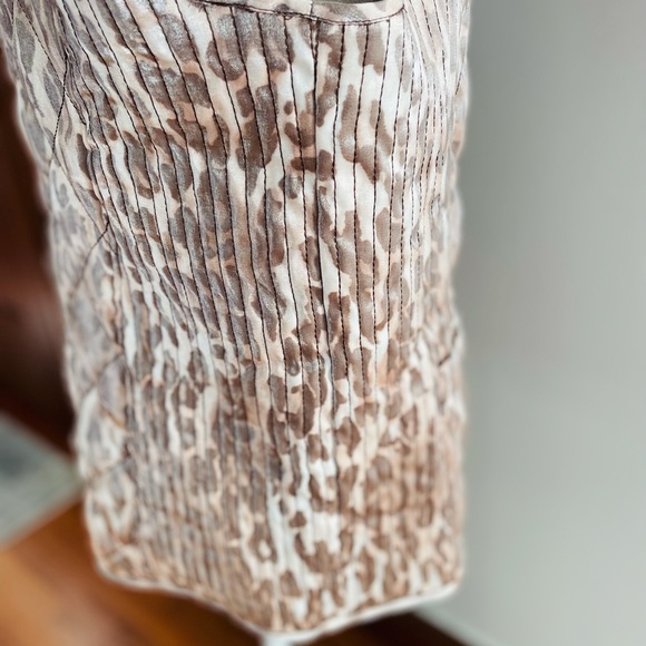 NWOT Chico’s Leopard Print Quilted Vest - Picture 3 of 8